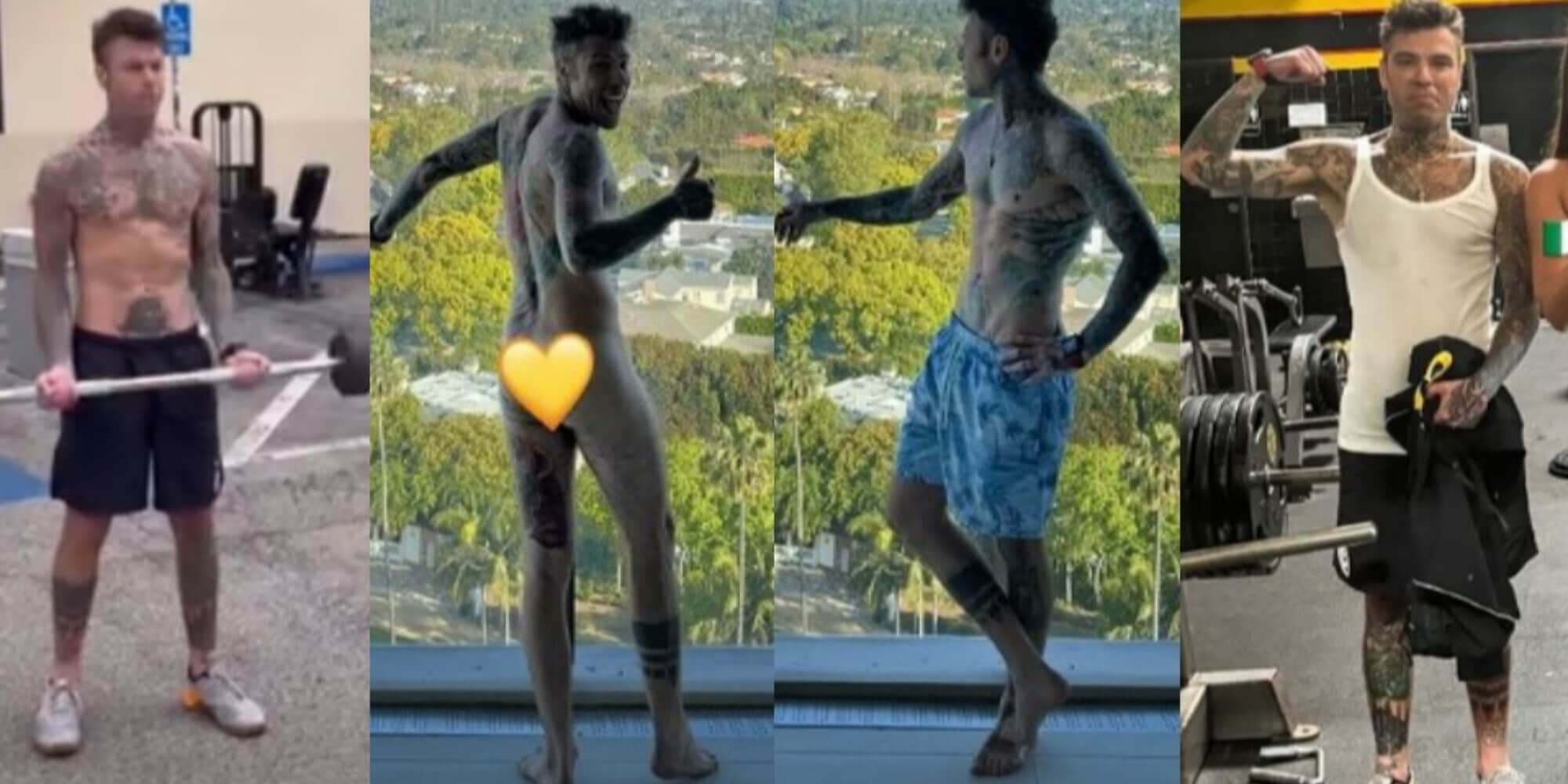 Fedez, rinascita dopo la Ferragni: l'ultima provocazione, nudo sui social