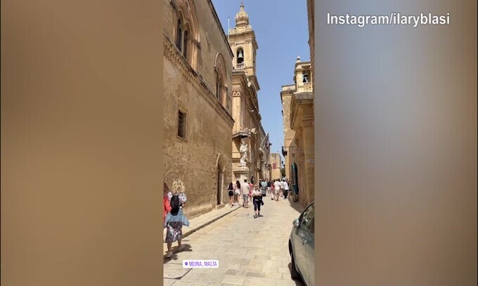 Malta, Ilary Blasi alla scoperta dell'isola