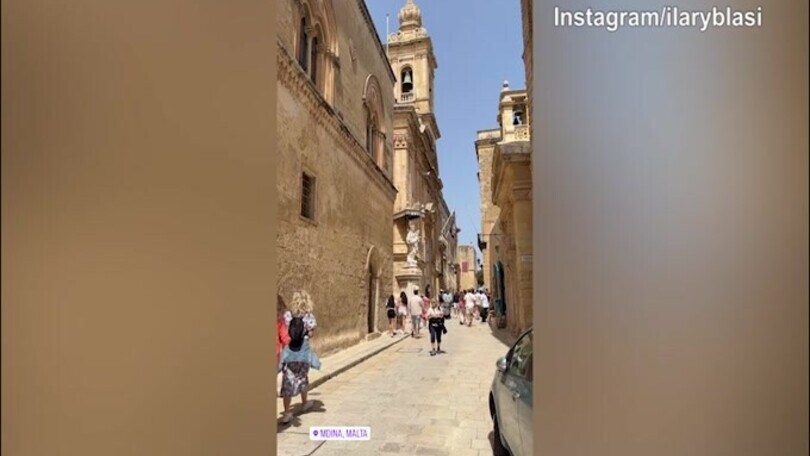 Malta, Ilary Blasi alla scoperta dell'isola
