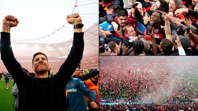 Leverkusen nella storia, Xabi Alonso trionfa: che festa per la prima Bundesliga!
