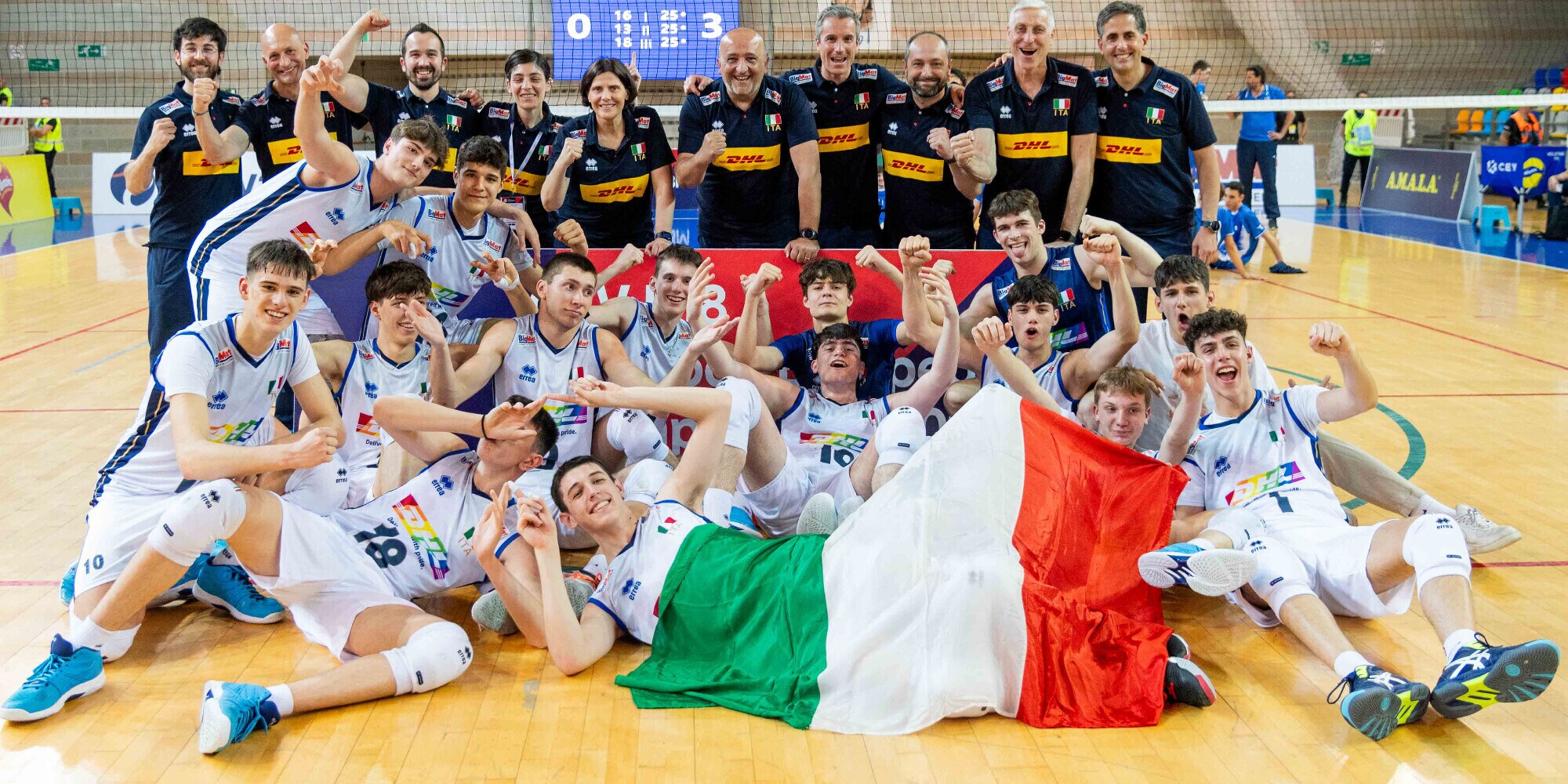 L' Under 18 batte anche Israele e chiude le qualificazioni a punteggio pieno