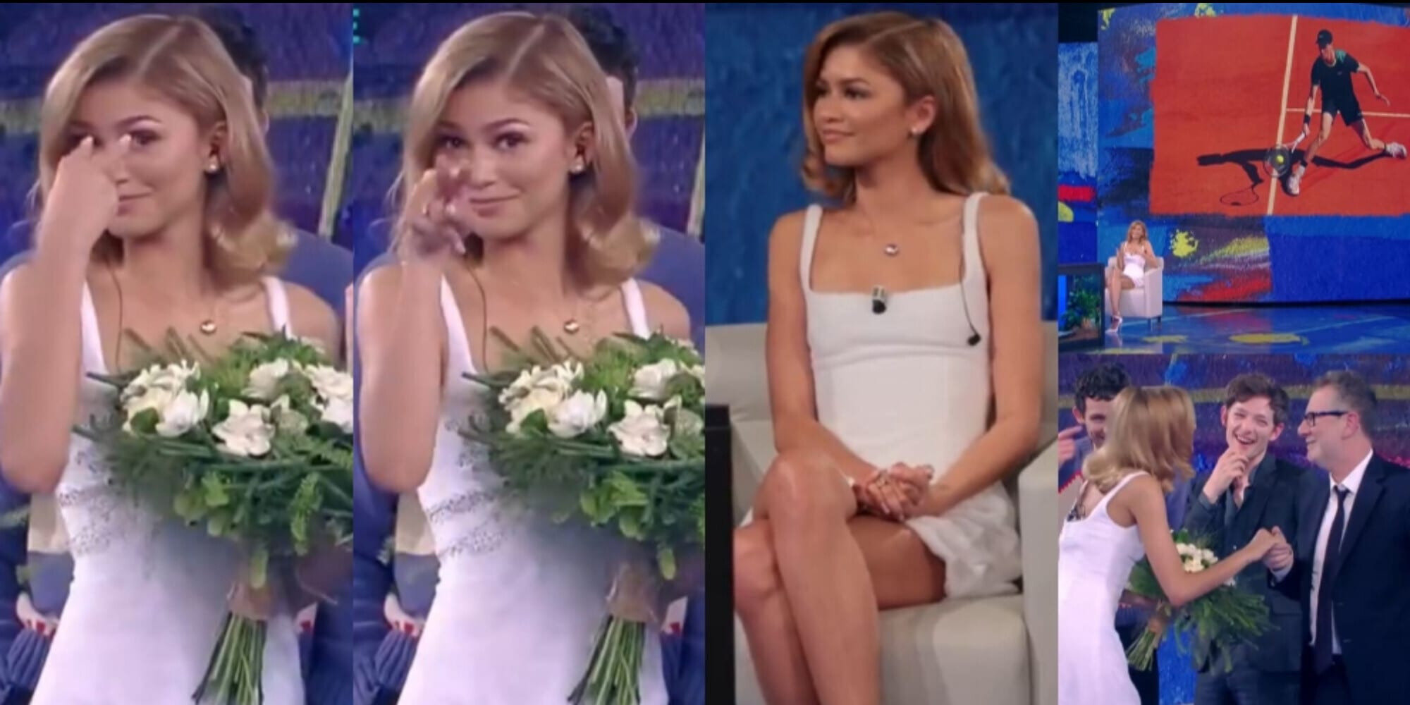 Zendaya a Che tempo che fa su Sinner, Tom Holland e Challengers: "Bellissimo, però..."