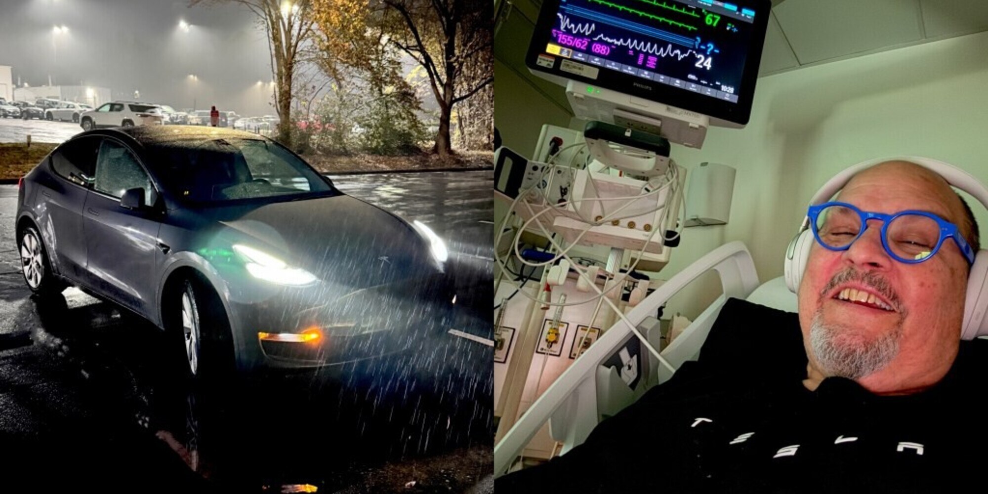 Tesla salva-vita: produttore ha un infarto, l'auto lo porta in pronto soccorso