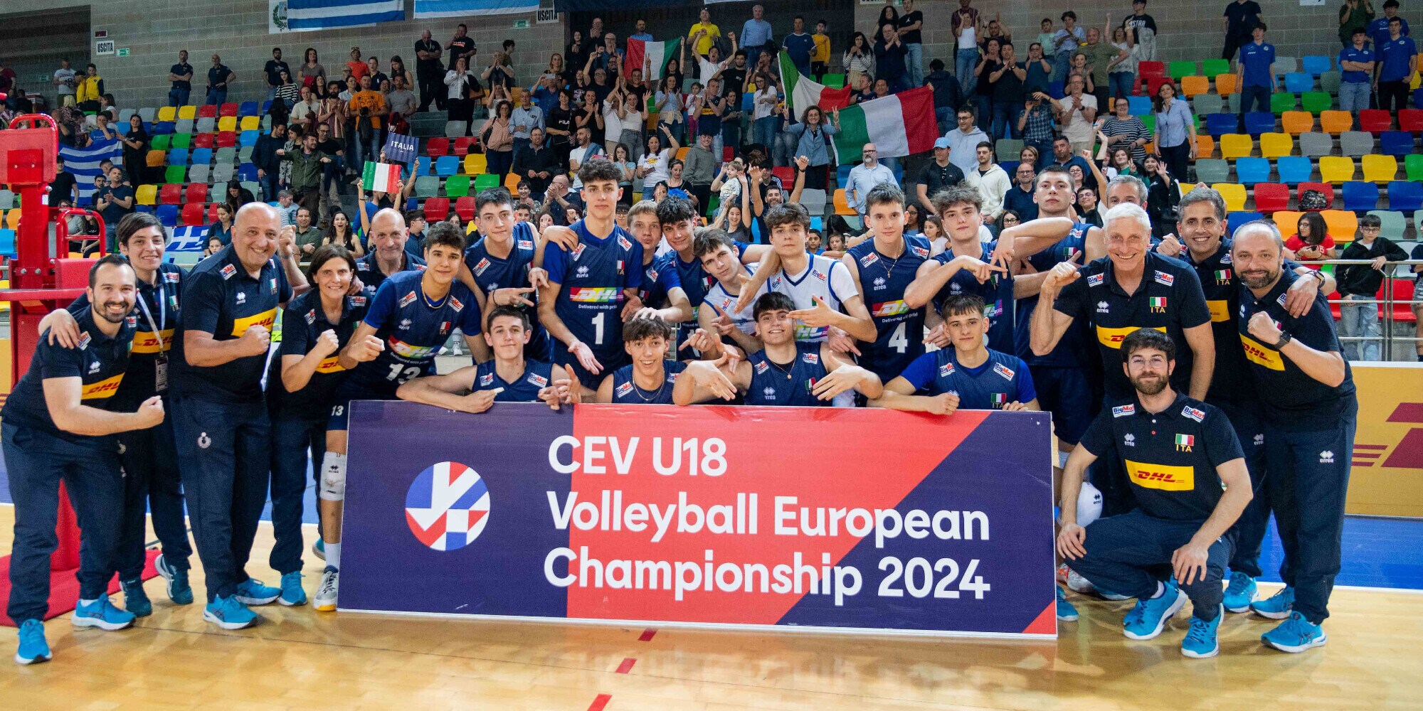 Pallavolo Under 18 Maschile: l'Italia Under 18 giocherà nella Pool II degli Europei