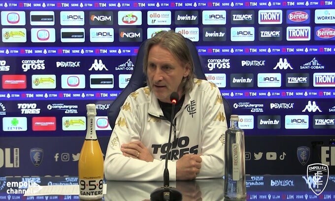 Empoli, Nicola: "Noi vogliamo recuperare i punti persi"