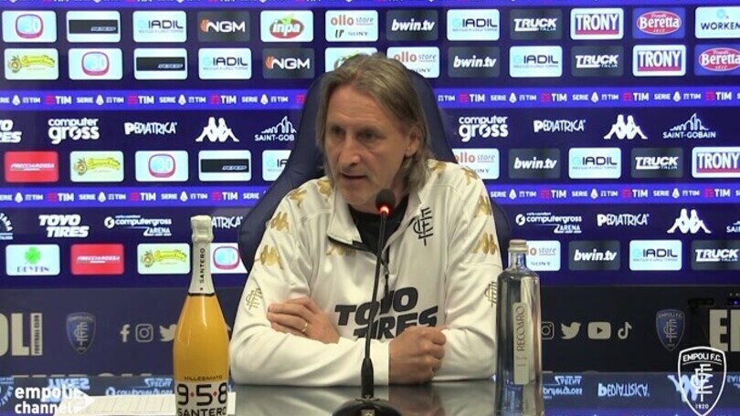 Empoli, Nicola: "Noi vogliamo recuperare i punti persi"