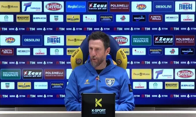 Di Francesco: "Mi piace tenere i miei giocatori tutti sulla corda"
