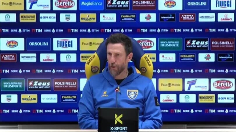 Di Francesco: "Mi piace tenere i miei giocatori tutti sulla corda"