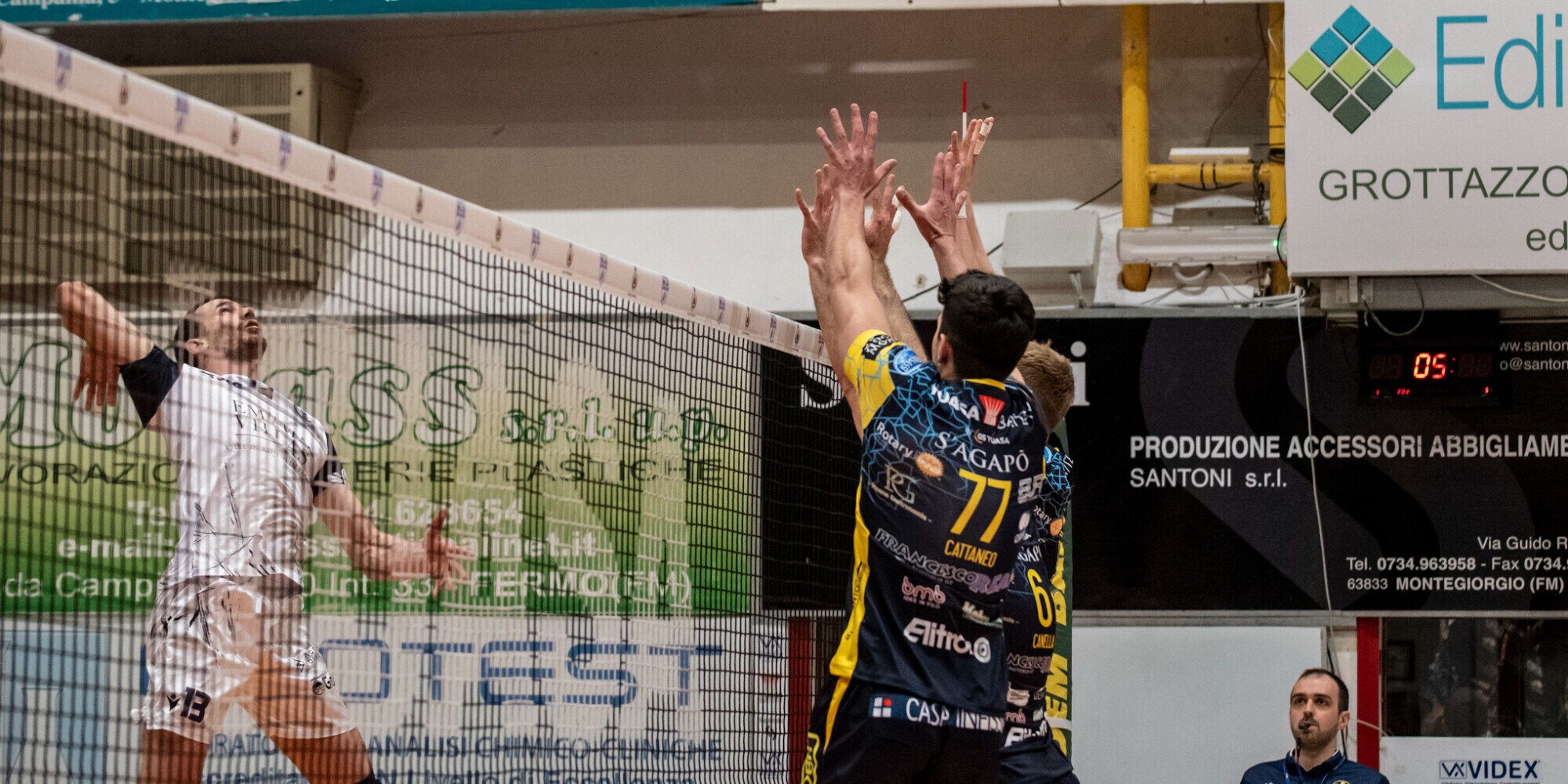 Play Off A2 Maschile: Grottazzolina travolge Siena in Gara 1