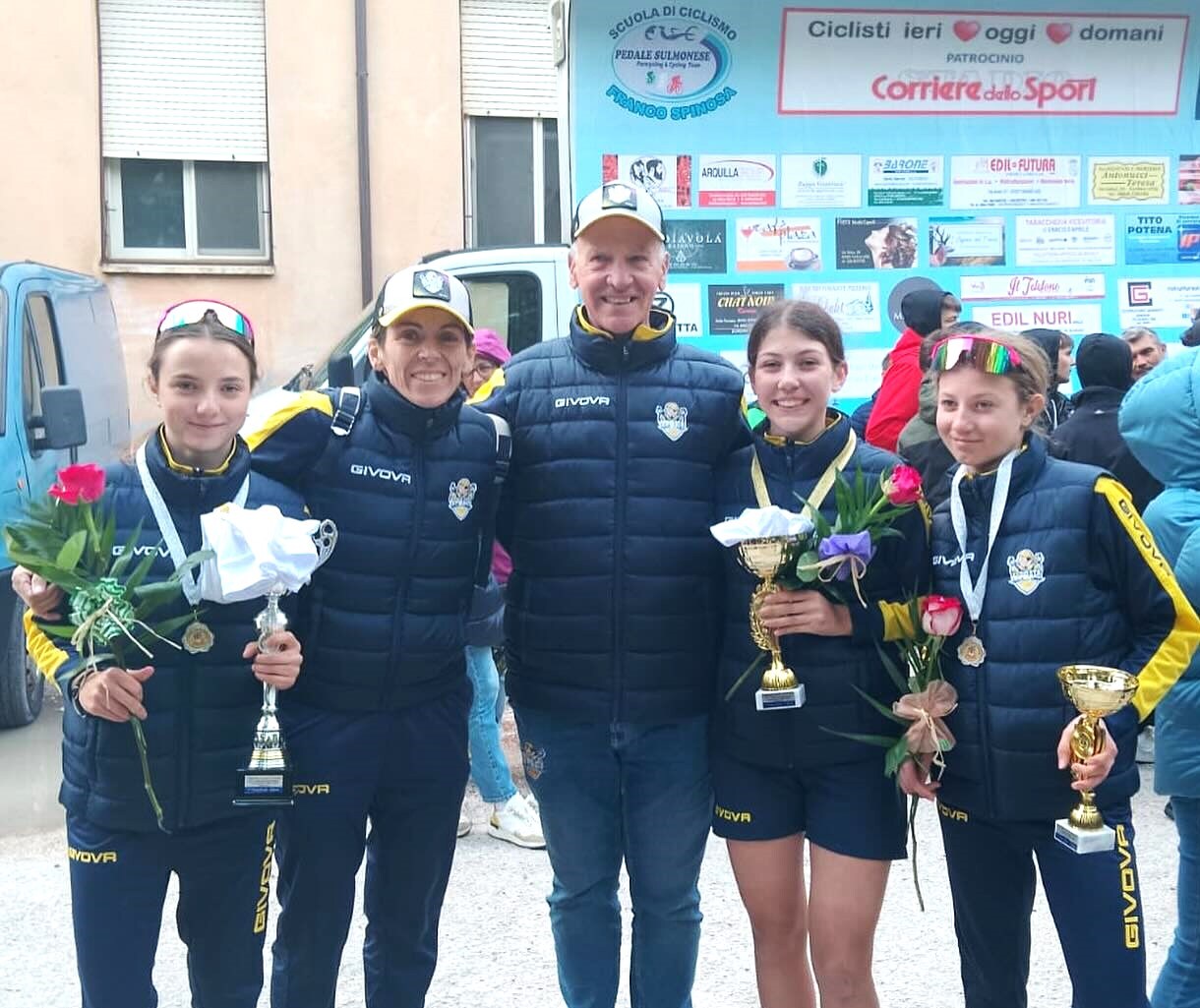 Il GP CIclisti Ieri Oggi e Domani fa il pienone a Corfinio e Raiano