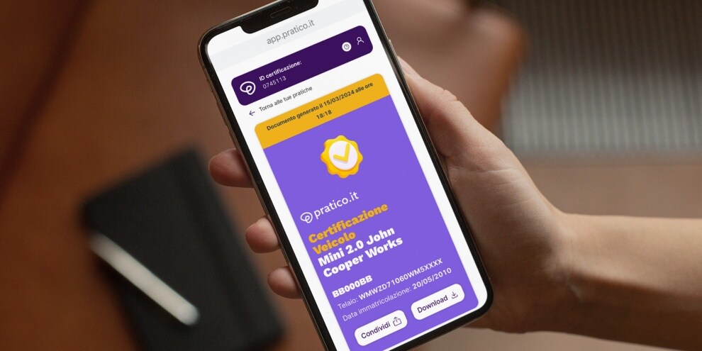 Pratico, la soluzione per una compravendita di veicoli usati sicura e trasparente