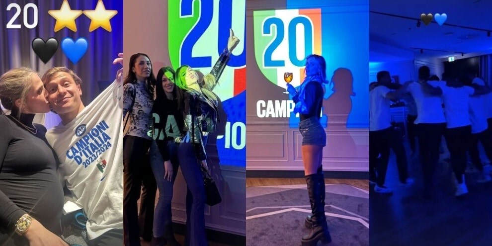 Scudetto Inter, la festa delle Wags nerazzurre