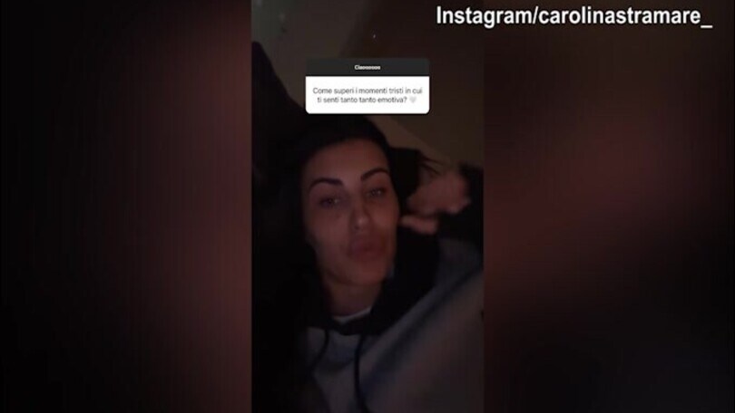 Carolina Stramare rivela: "Ecco cosa faccio nei periodi tristi..."
