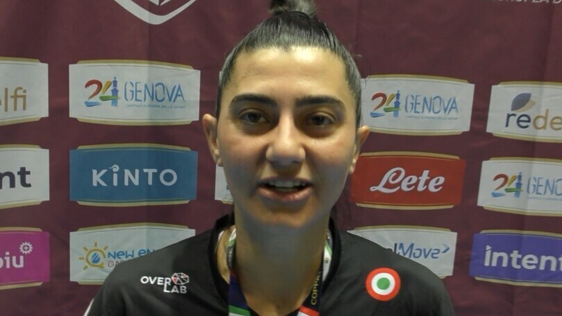 Futsal femminile, la gioia della MVP Luciléia