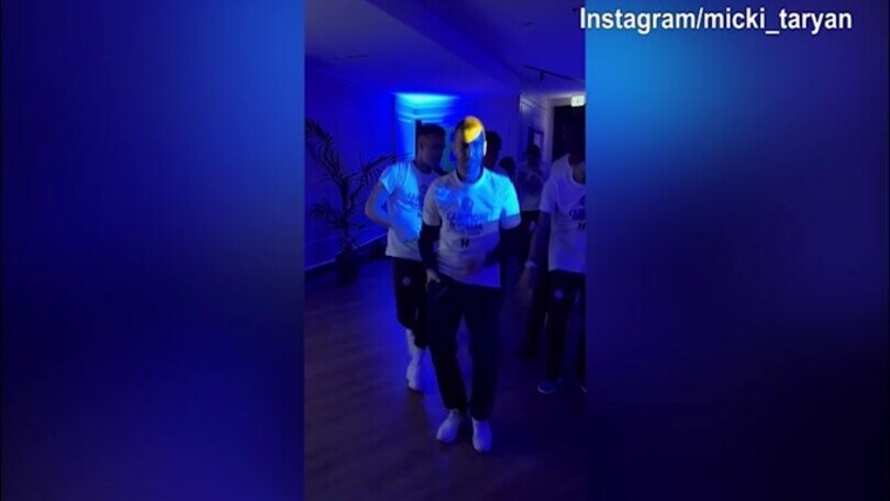 L'Inter scatenata sulle note di "Ai se eu te pego"