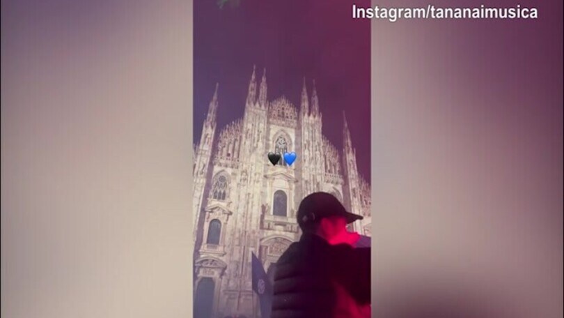 Inter, anche Tananai festeggia lo Scudetto