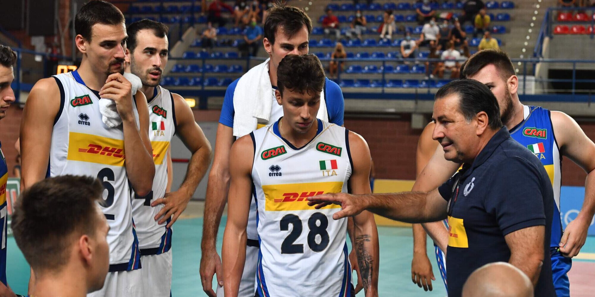 Nazionale Maschile: 16 azzurri da venerdì in raduno a Roma