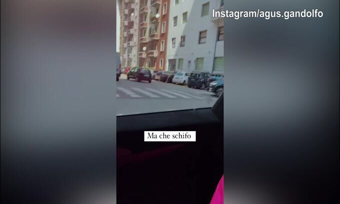 Sputi contro l'auto, lo sfogo di lady Martinez: "Che schifo"