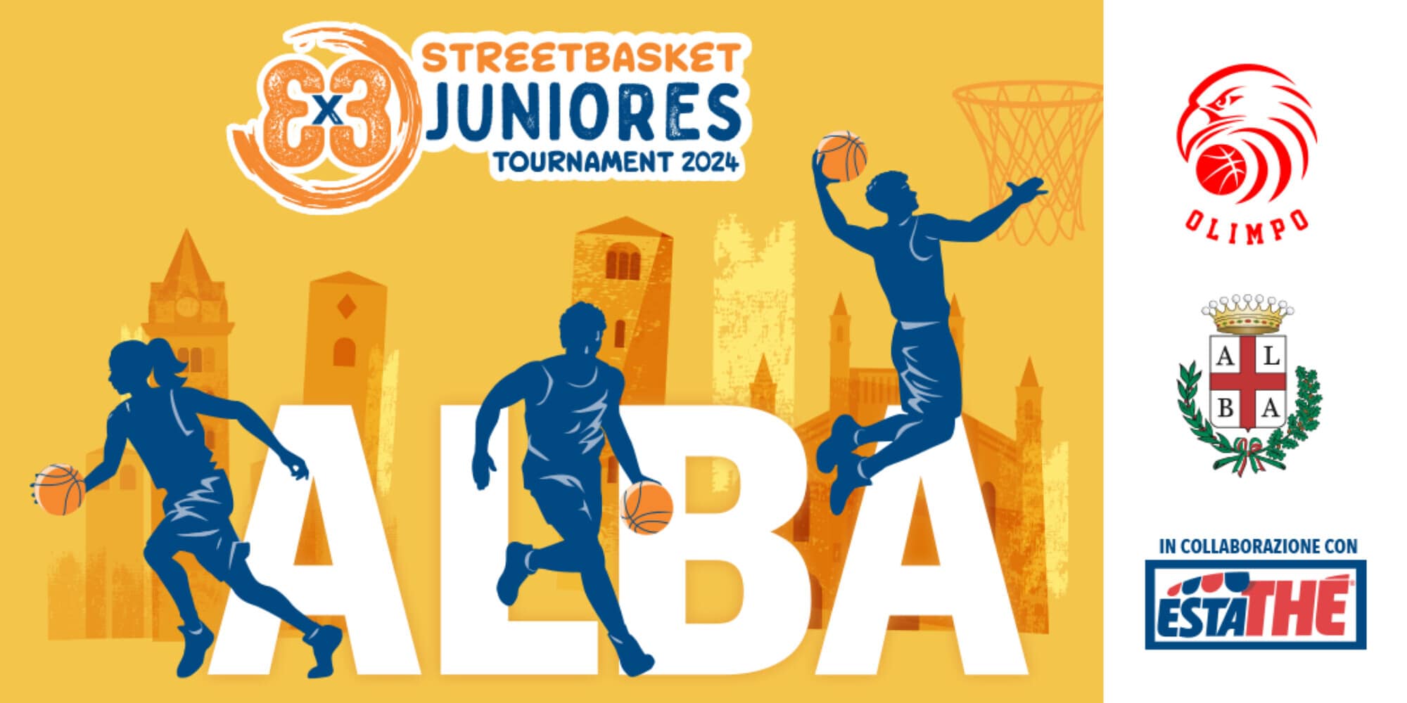 Ad Alba sta per arrivare "Estathè 3×3 Streetbasket"