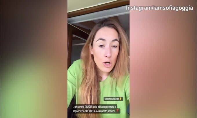 Sofia Goggia aggiorna i tifosi: "Il recupero dall'infortunio procede bene.."