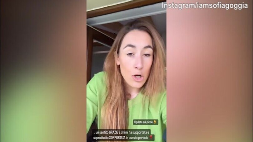 Sofia Goggia aggiorna i tifosi: "Il recupero dall'infortunio procede bene.."