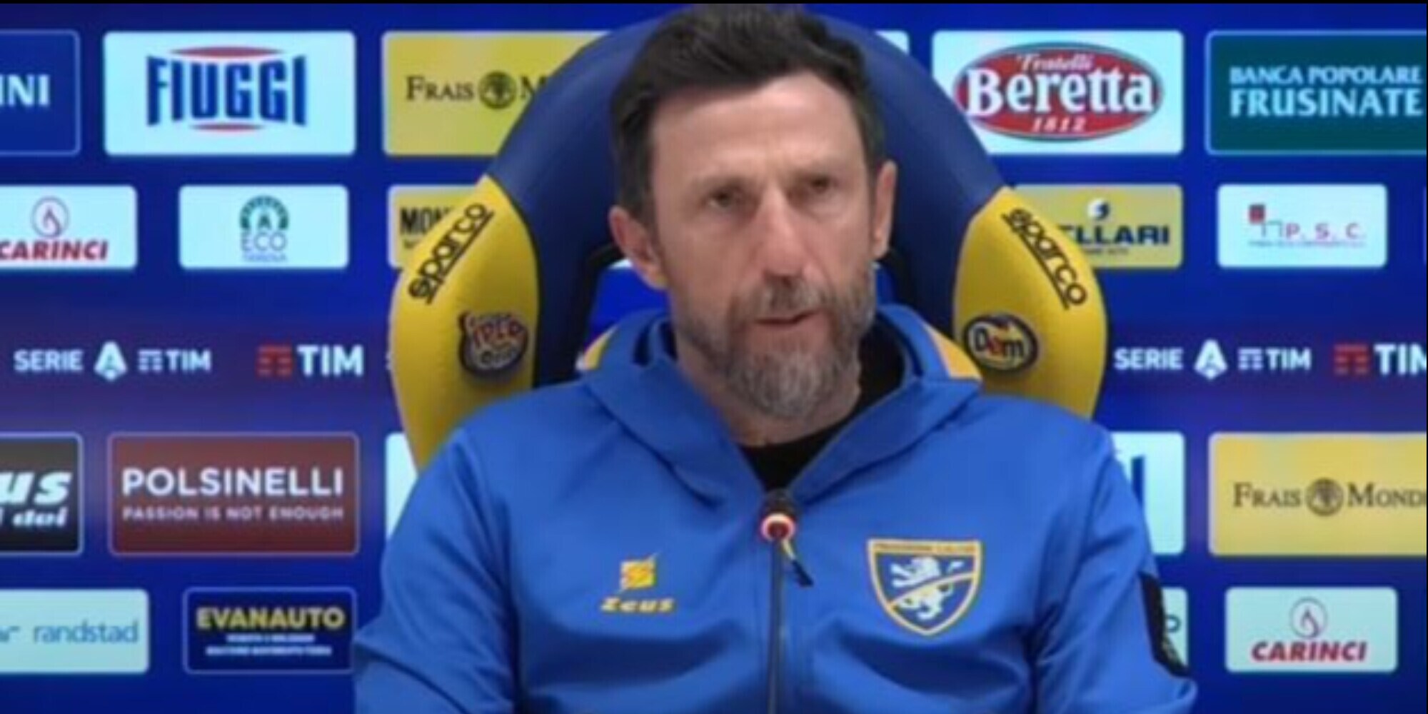 Di Francesco: "La salvezza Frosinone il mio sogno personale"
