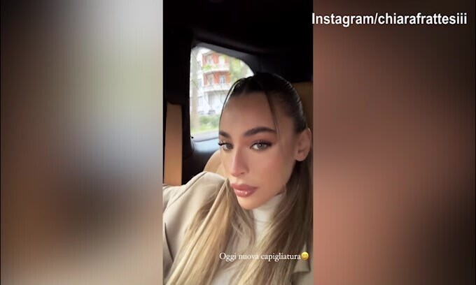 Chiara Frattesi, eccola con la nuova capigliatura...