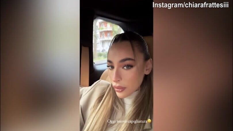 Chiara Frattesi, eccola con la nuova capigliatura...