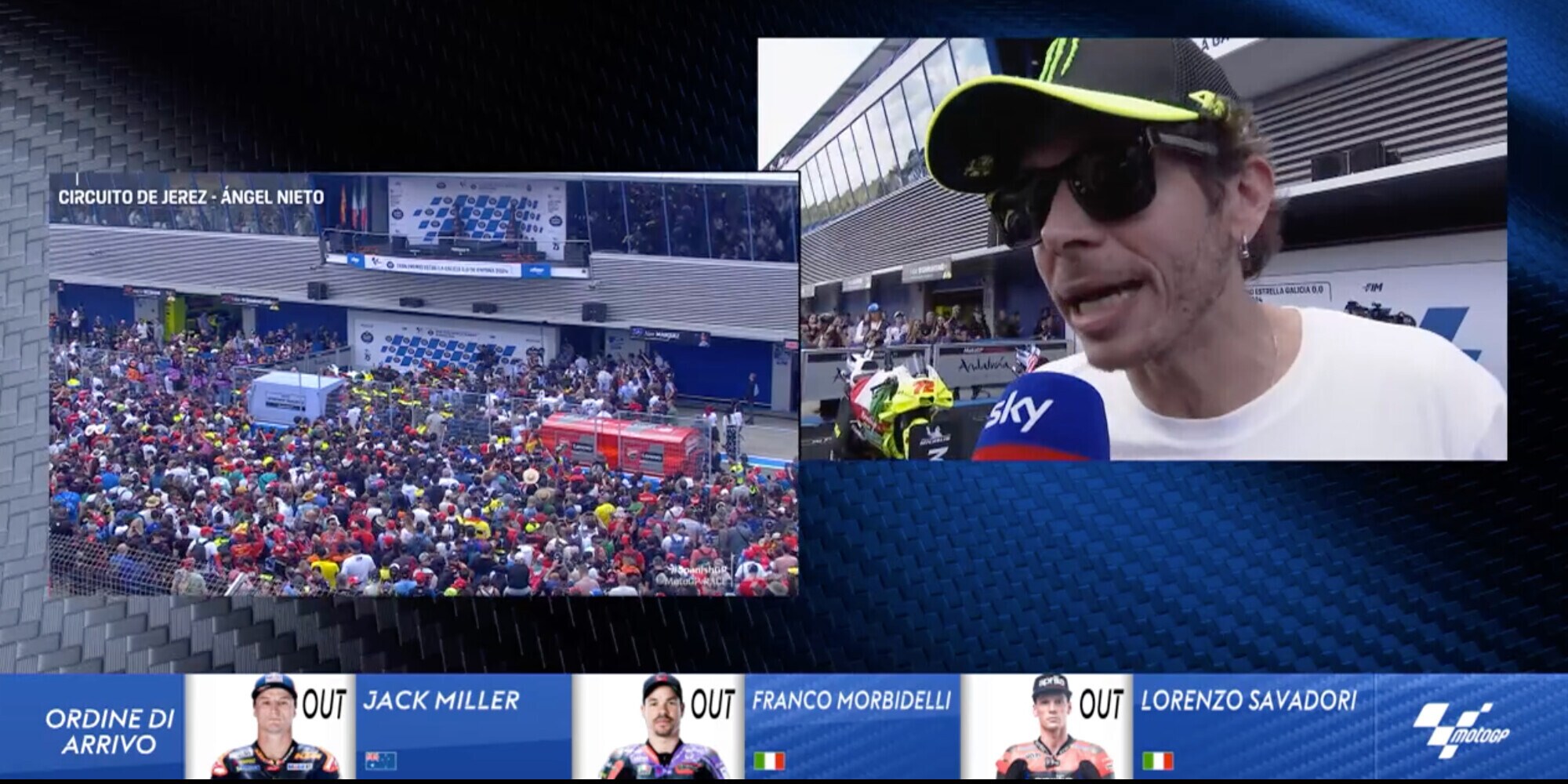 Valentino Rossi incorona Bagnaia: "Vorrei conoscere chi lo discute"