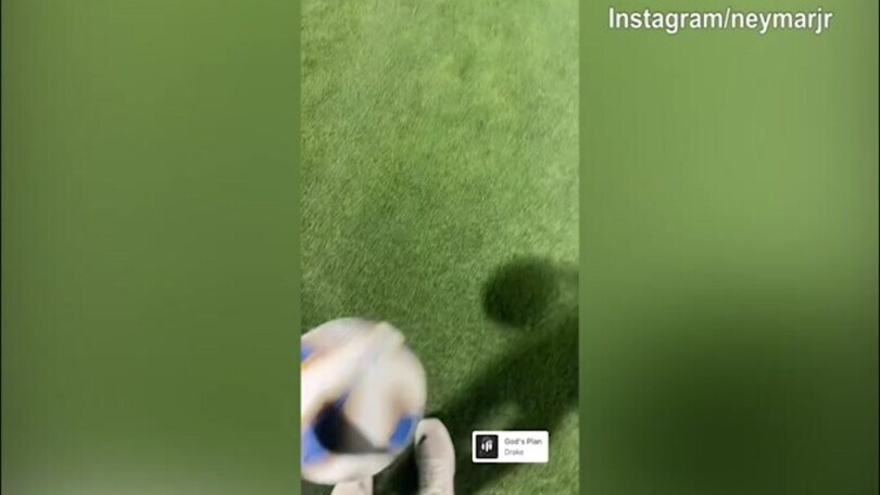 Buone notizie per Neymar: palleggi per il brasiliano
