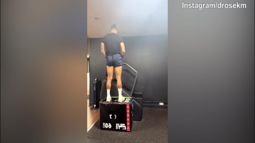 Napoli, ti ricordi Malcuit? Eccolo allenarsi in palestra