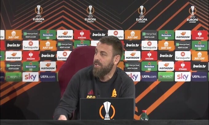 De Rossi: "Peso imbattibilità per il Bayer? Non penso"