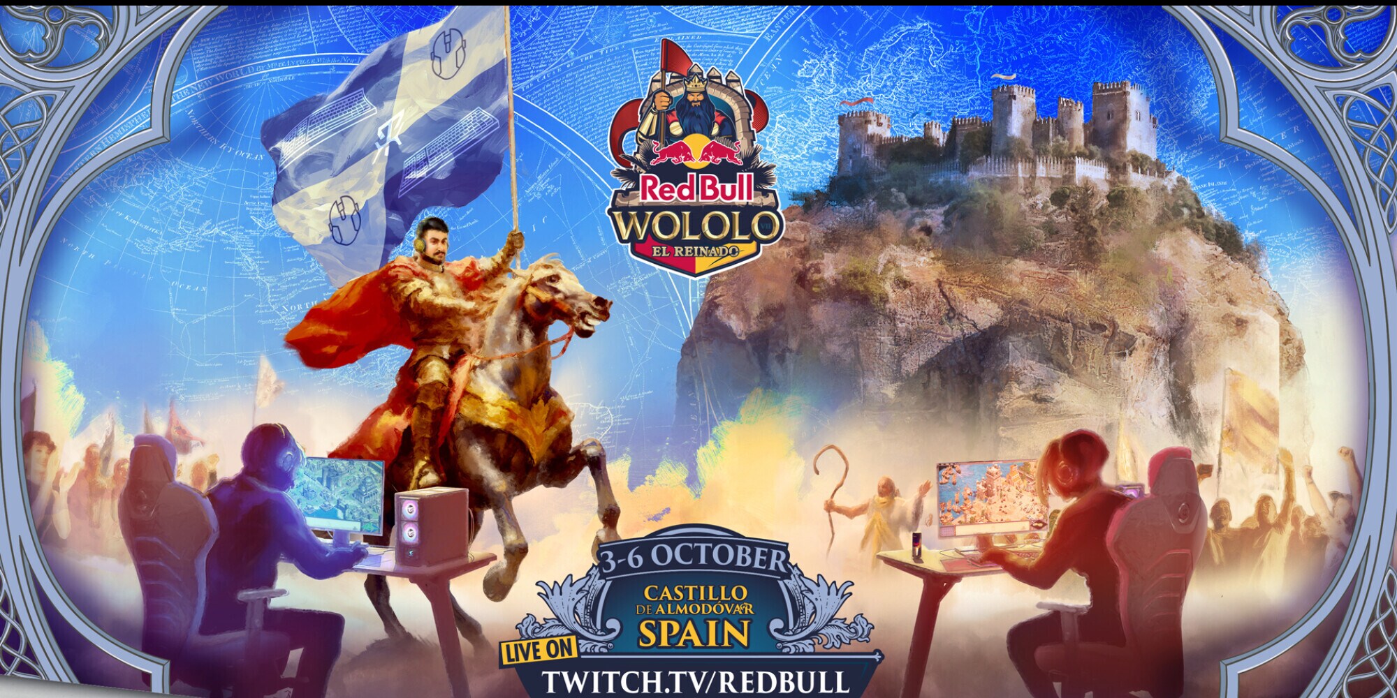 Age of Empires: torna il Red Bull Wololo e sarà in un castello medievale spagnolo