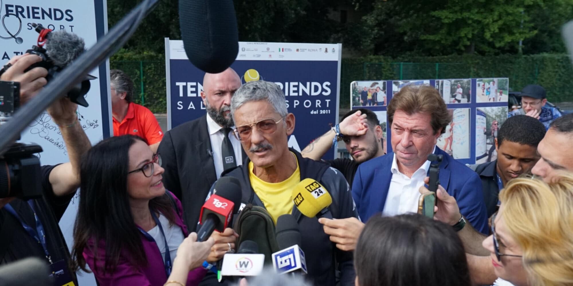 Internazionali d'Italia: con Fiorello e Bonolis partono i celebrity match