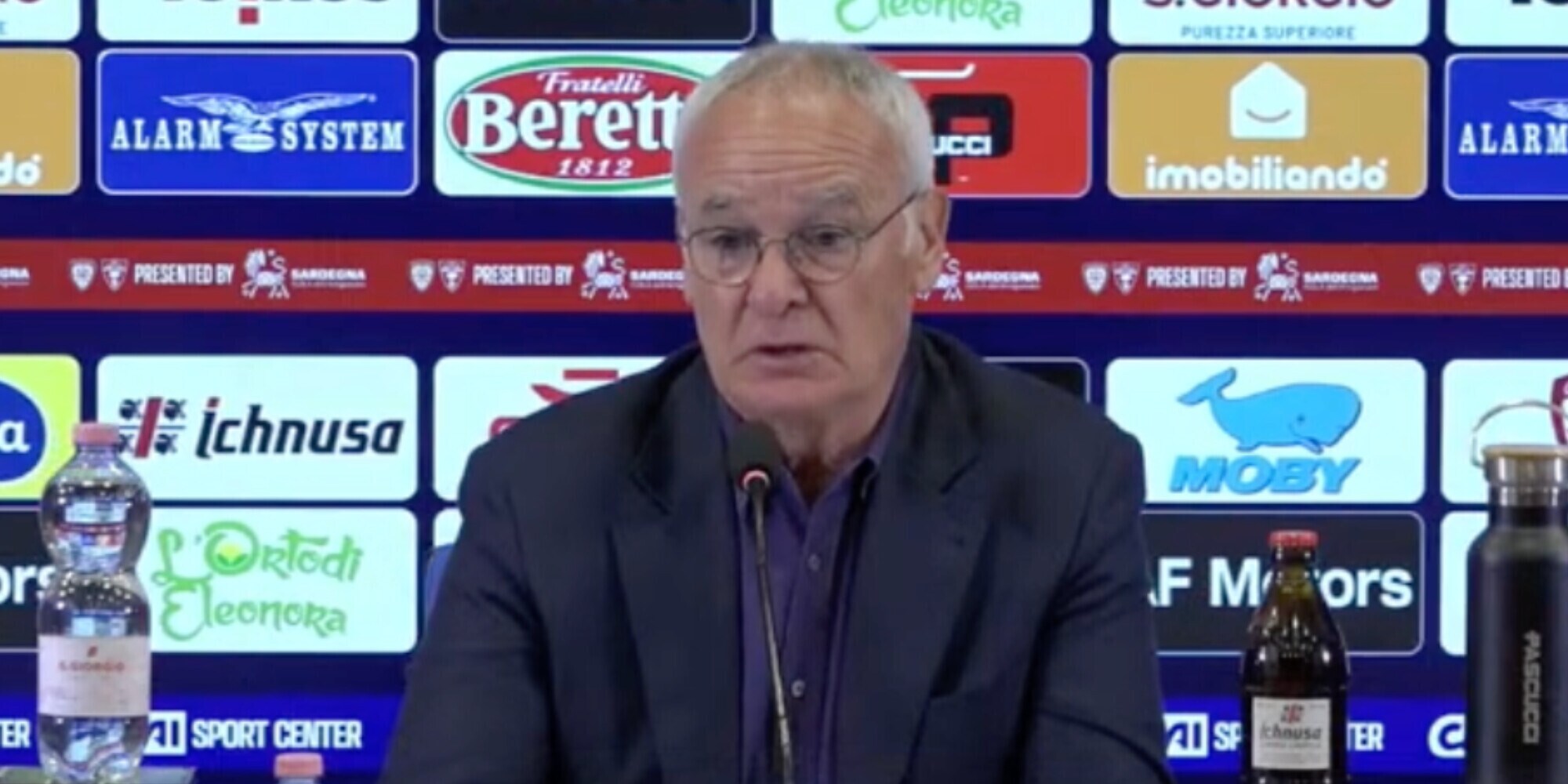 Ranieri: "Ko col Genoa? Forse ci voleva! Cagliari salvo vorrebbe dire..."