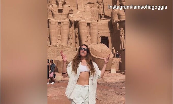 Sofia Goggia termina il tour in Egitto: "Ne è valsa la pena"