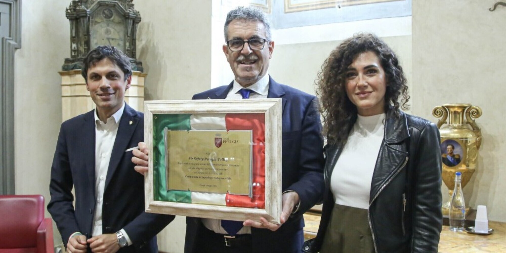 Pallavolo Maschile: il Sindaco di Perugia celebra lo scudetto dei Block Devils