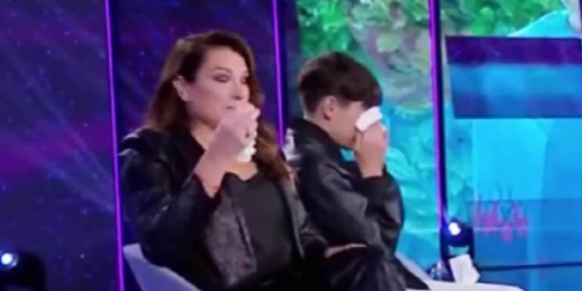Alena Seredova e i figli di Buffon in tv: lacrime su divorzio e Alessandro Nasi