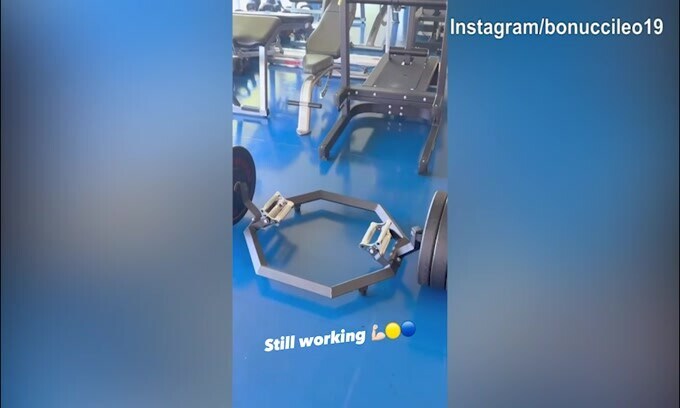 Turchia, lavoro in palestra per Leonardo Bonucci