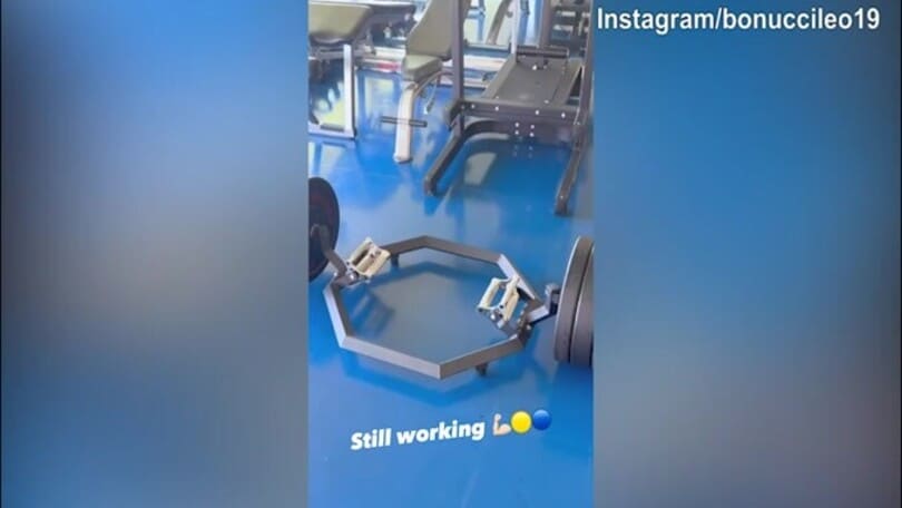 Turchia, lavoro in palestra per Leonardo Bonucci
