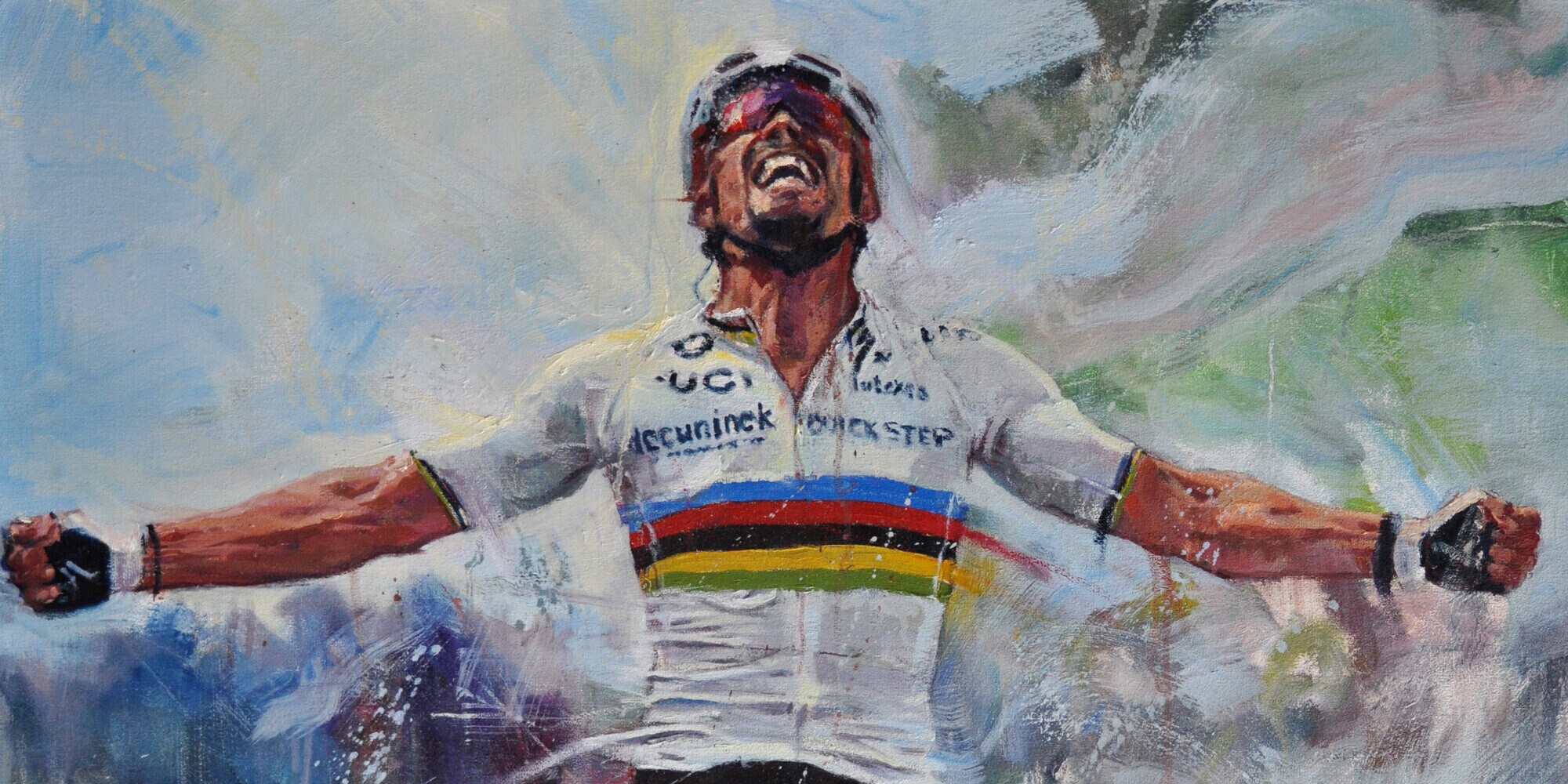 Il Giro d'Italia torna a Lucca e Karl Kopinsky lo celebra con una mostra - l'intervista