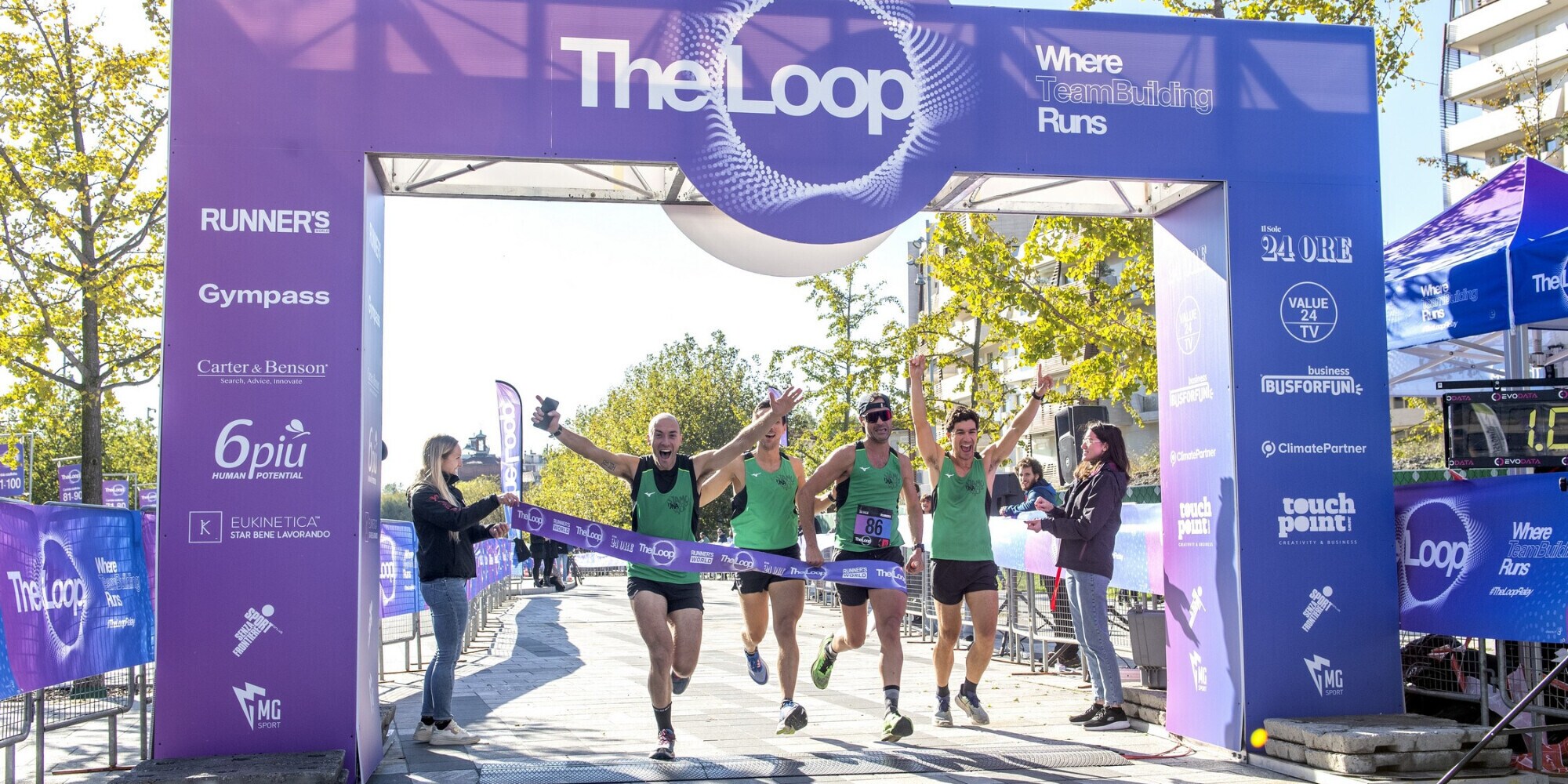 Sabato 18 maggio a Roma c'è The Loop, a corsa per team building