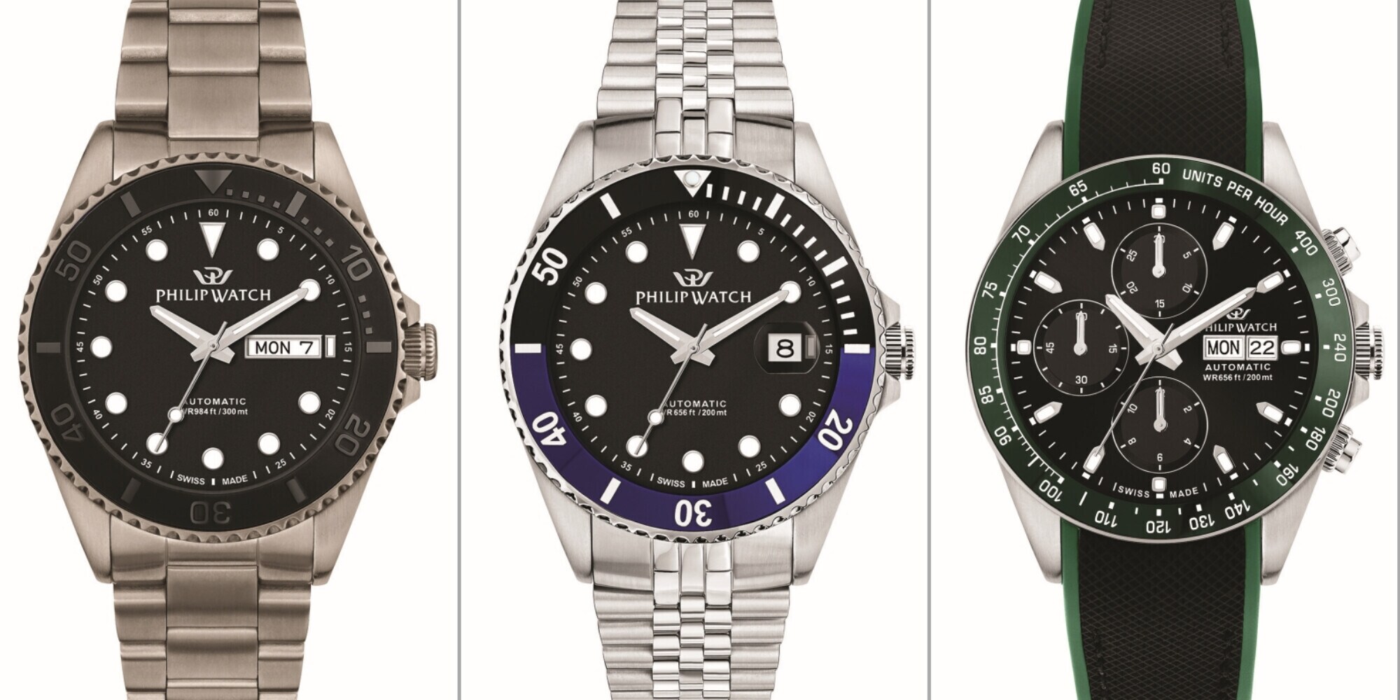 Philip Watch Caribe Diving: il mare al polso