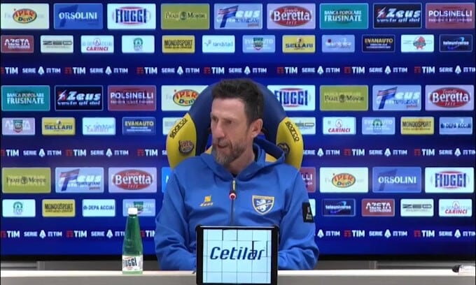 Di Francesco: "Inter? No alle polemiche. Padroni del nostro destino"