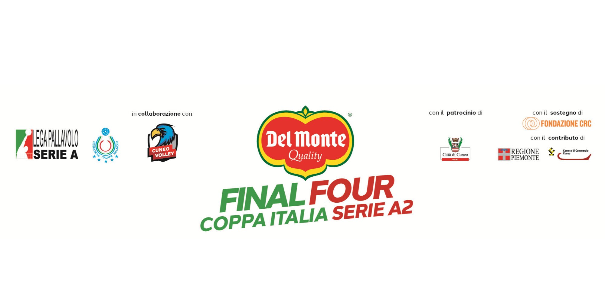 Si terranno al Palasport di Cuneo le Final Four Del Monte® Coppa Italia Serie A2
