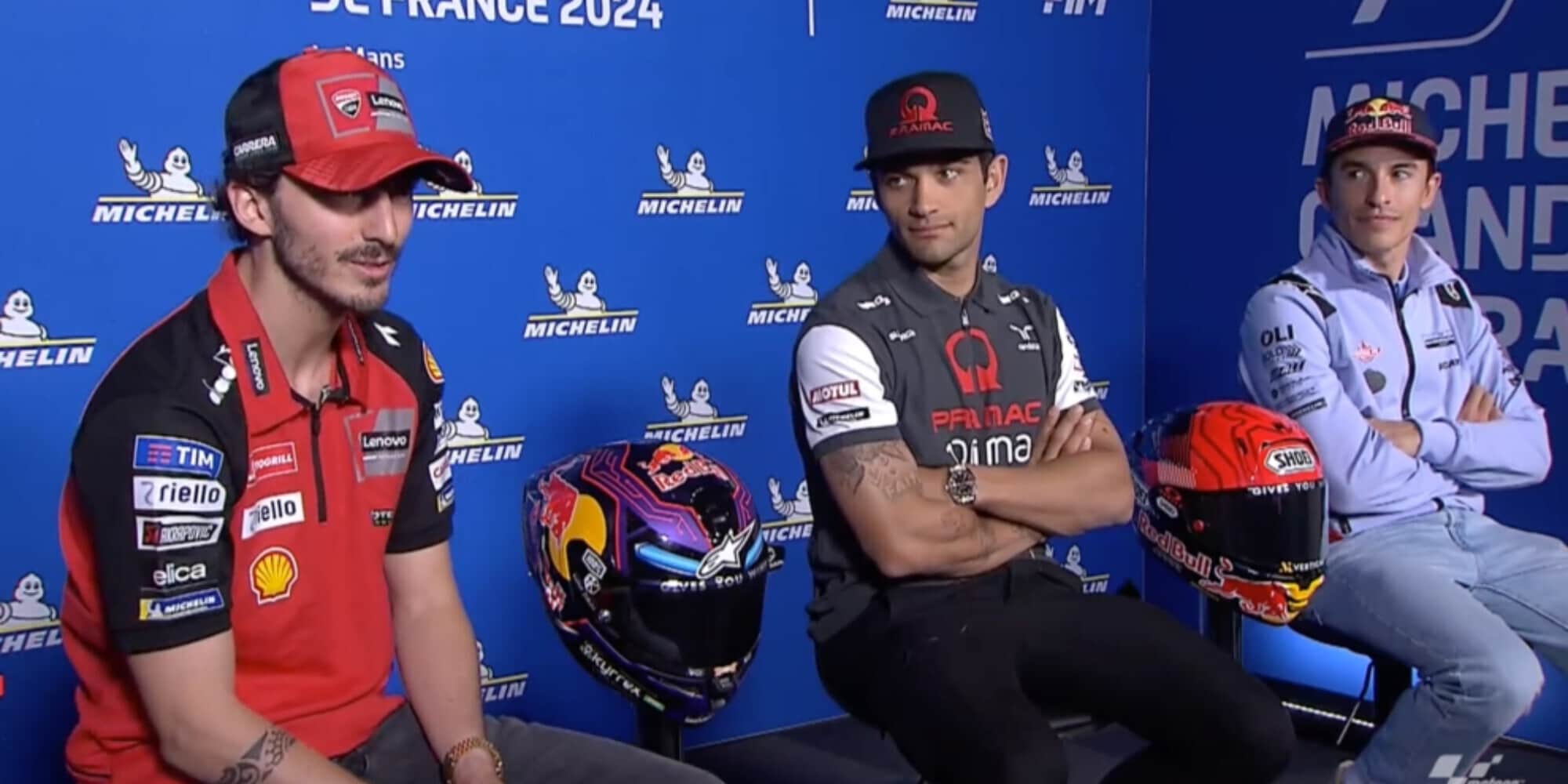 Bagnaia irritato con un giornalista: "È un ca…ta, io penso a vincere"