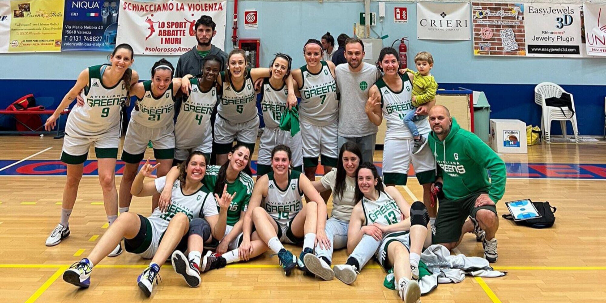 Le Greens a caccia di vittoria contro il Reba Basket per il pass alle finali di Coppa Piemonte