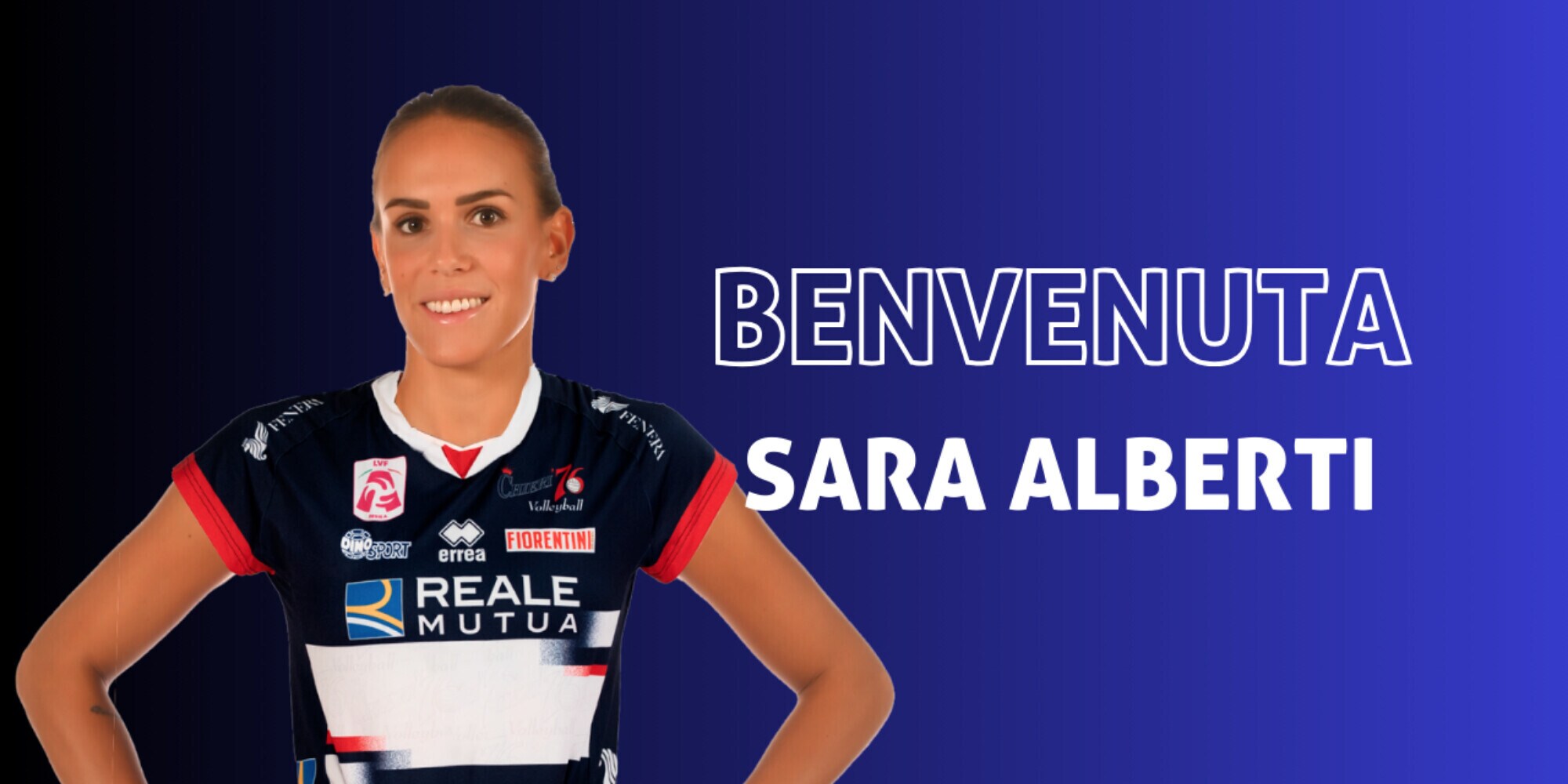 Reale Mutua Fenera Chieri ‘76: Sara Alberti la prima centrale