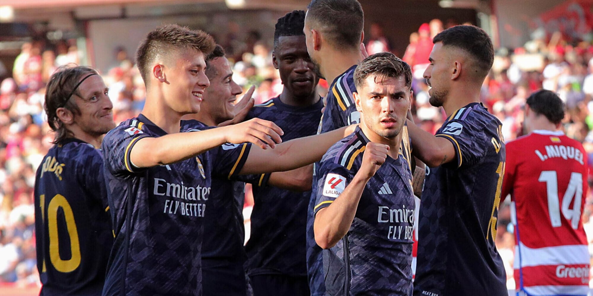 Ancelotti condanna il Granada: doppio Brahim Diaz nel poker del Real