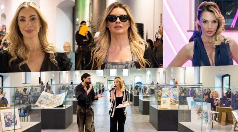 Laura, Licia e Veronica illuminano la passerella anni '80 per il brand MIDA